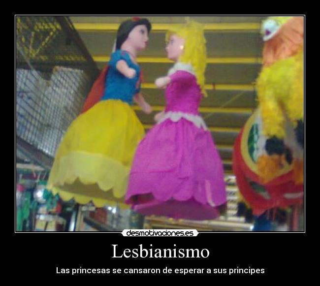 Lesbianismo - Las princesas se cansaron de esperar a sus principes