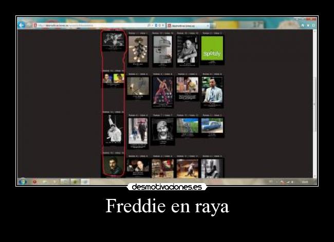Freddie en raya - 