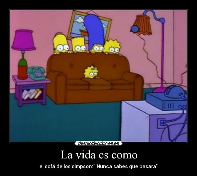 La vida es como - 