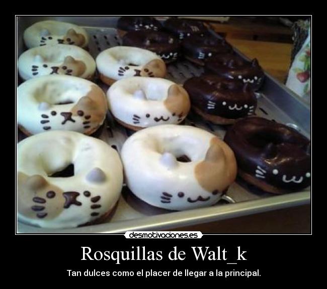 Rosquillas de Walt_k -