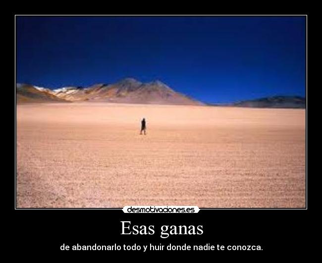 Esas ganas - 
