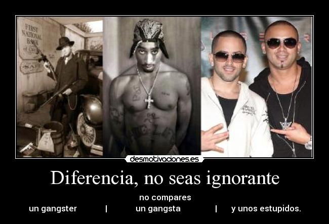 Diferencia, no seas ignorante - 