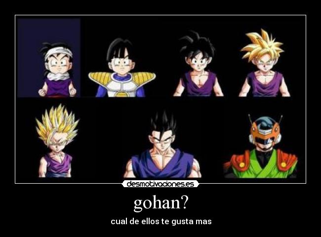 gohan? -