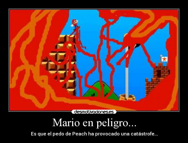 Mario en peligro... - 