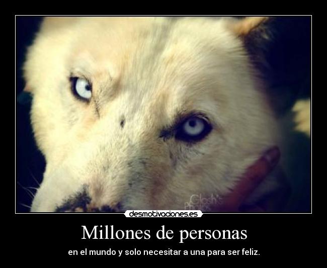 Millones de personas - 