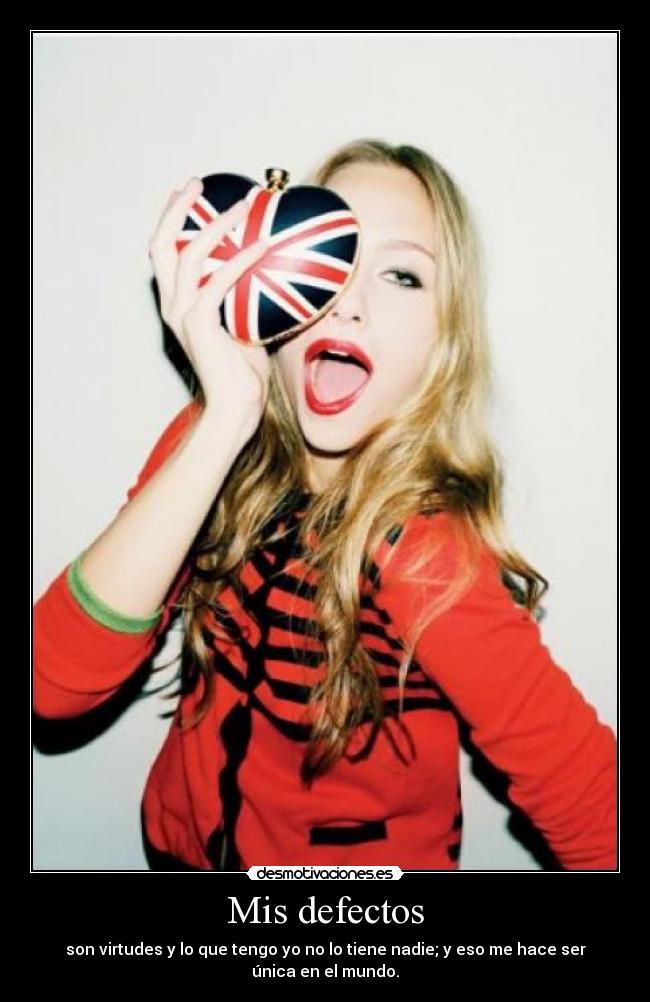 Mis defectos -