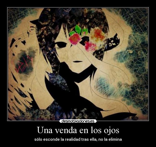 Una venda en los ojos -