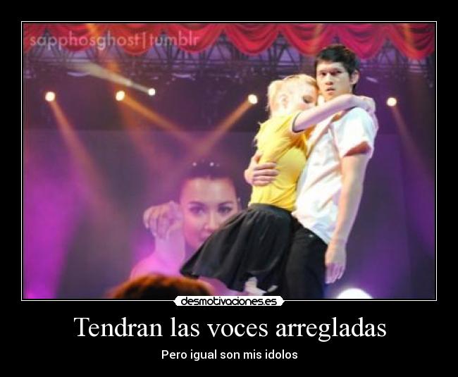 Tendran las voces arregladas - 