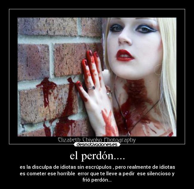 el perdón.... -