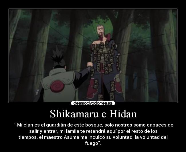 Shikamaru e Hidan - 
