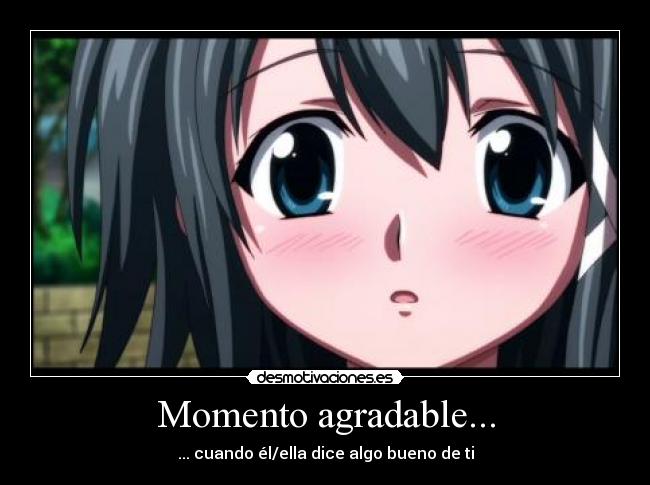 Momento agradable... -