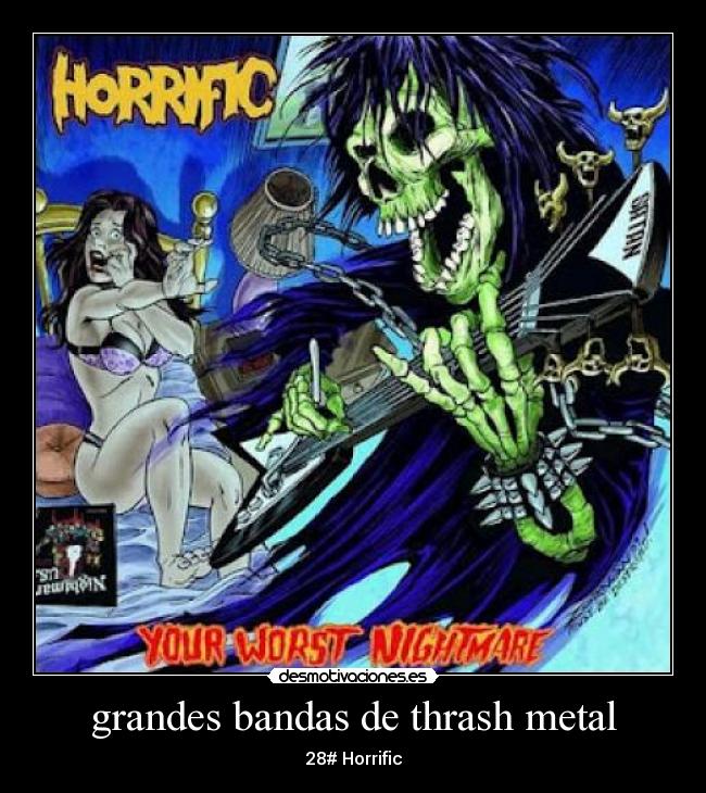 grandes bandas de thrash metal - 28# Horrific