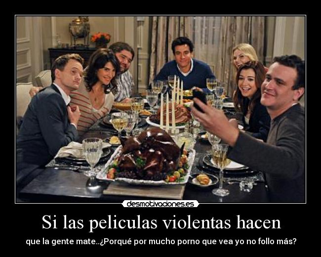 Si las peliculas violentas hacen - 