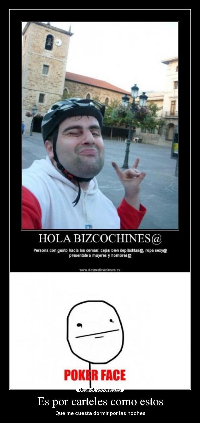 Es por carteles como estos - 