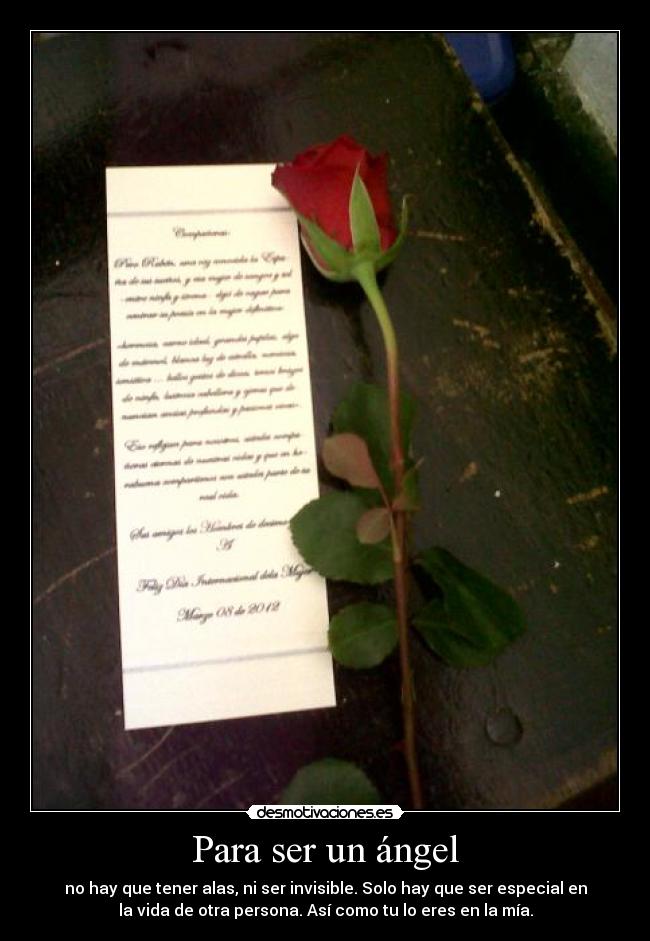 Para ser un ángel - 