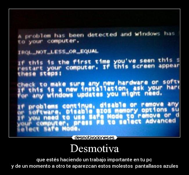 Desmotiva -