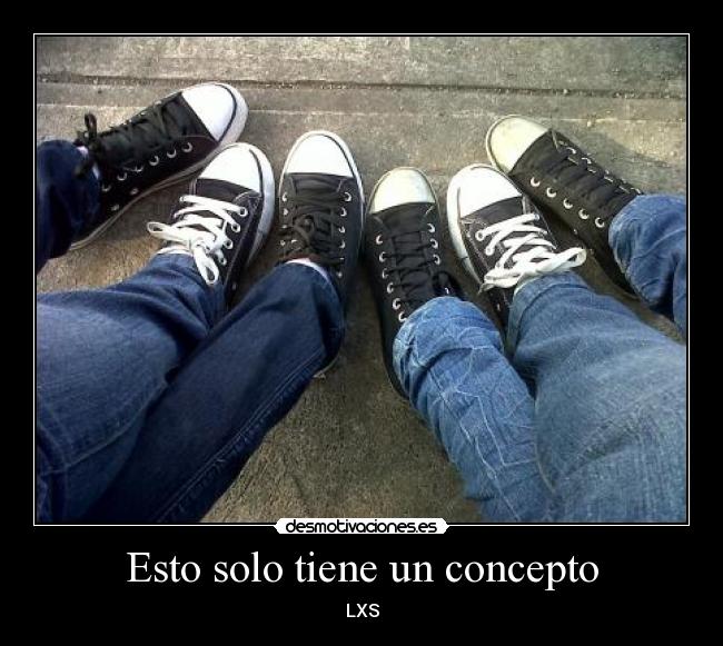 Esto solo tiene un concepto -