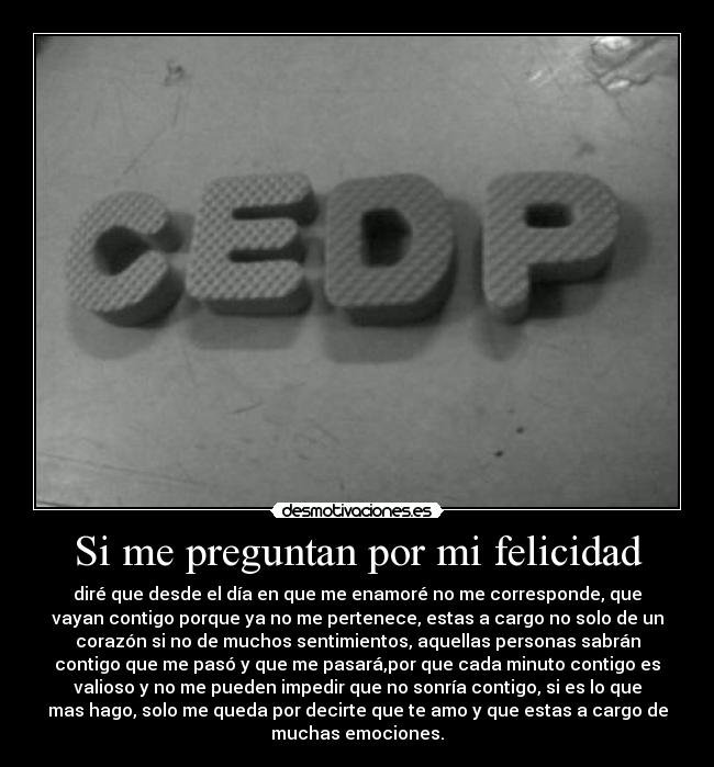 carteles felicidad amor desmotivaciones