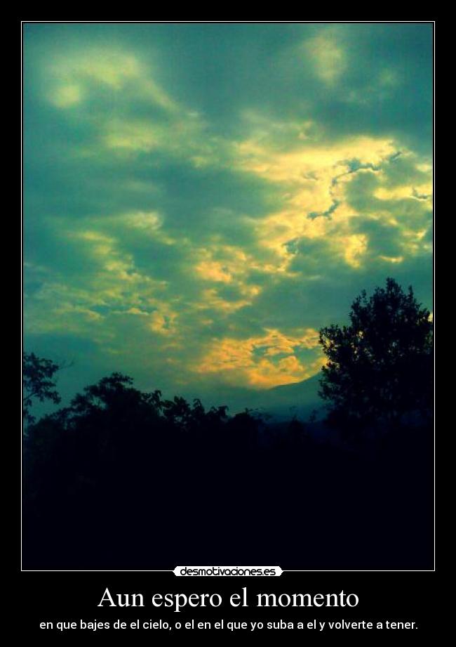Aun espero el momento -