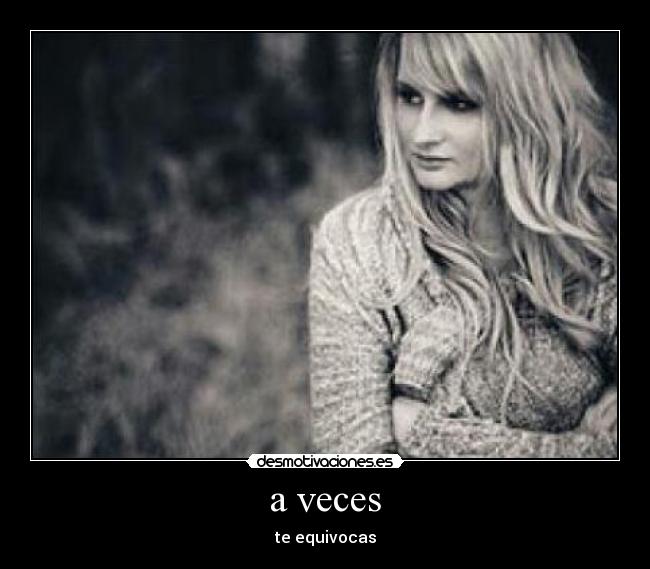a veces - 