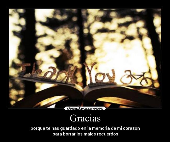 Gracias -