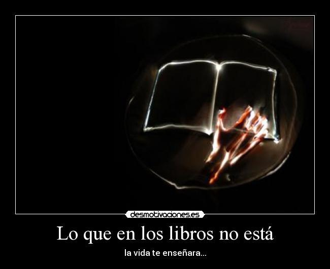 Lo que en los libros no está - 