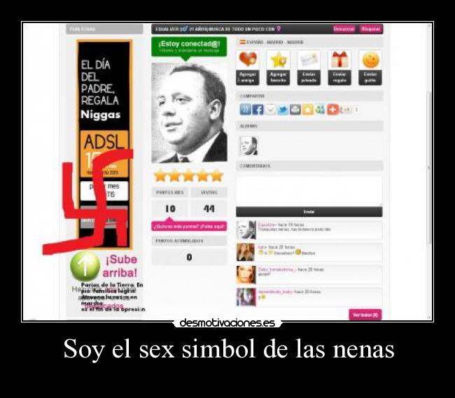 Soy el sex simbol de las nenas -