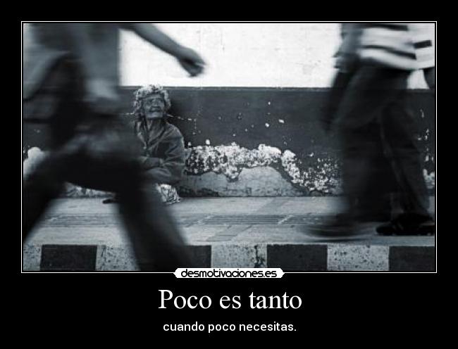 Poco es tanto - 