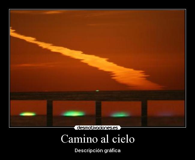 Camino al cielo - Descripción gráfica