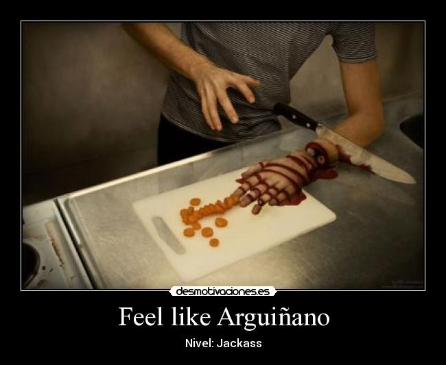 Feel like Arguiñano -