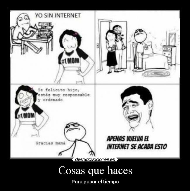 Cosas que haces -