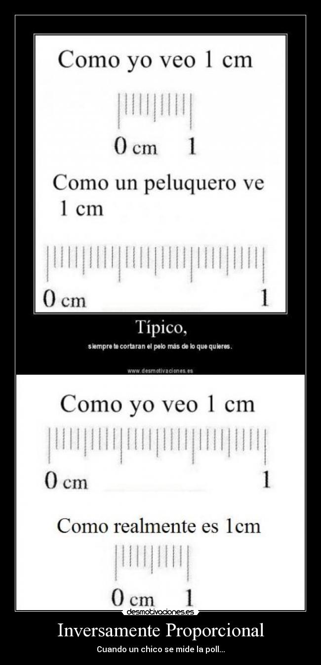 Inversamente Proporcional - Cuando un chico se mide la poll...