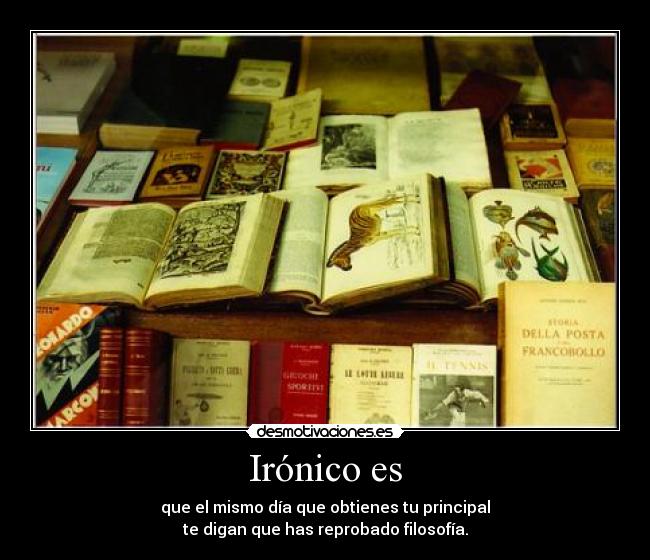 Irónico es - 