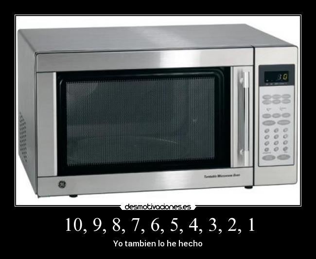 carteles microondas desmotivaciones