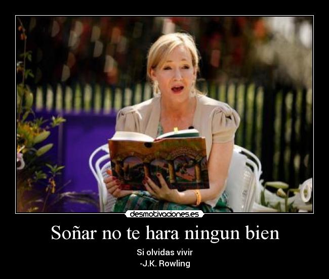 Soñar no te hara ningun bien -