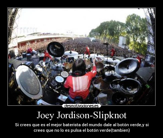 Joey Jordison-Slipknot -