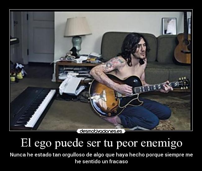 El ego puede ser tu peor enemigo -