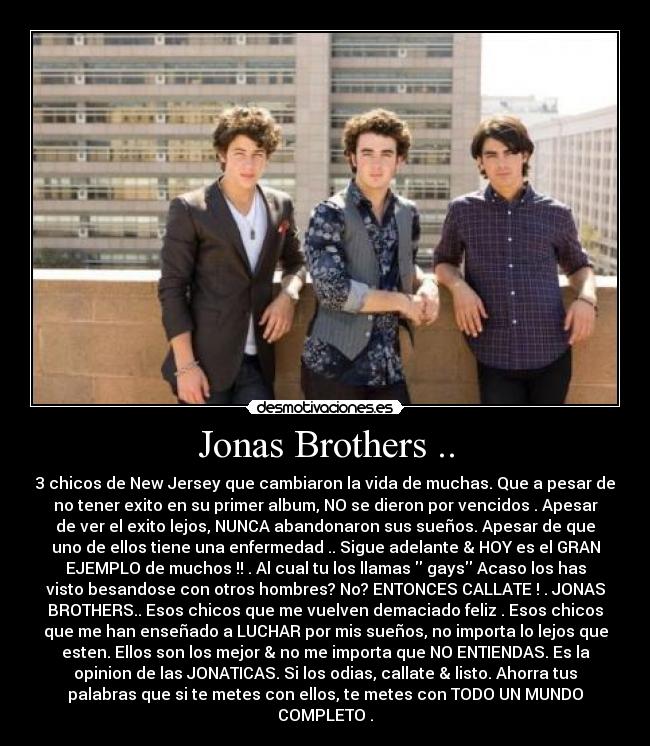 Jonas Brothers .. -