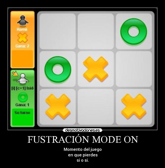 FUSTRACIÓN MODE ON - 