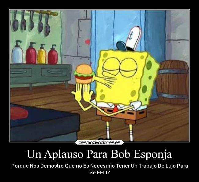 Un Aplauso Para Bob Esponja - 