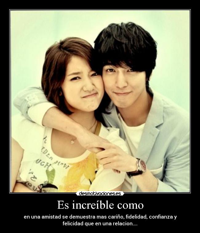 Es increíble como -