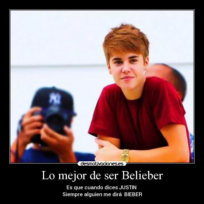 Lo mejor de ser Belieber -