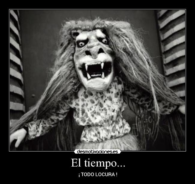 El tiempo... - 