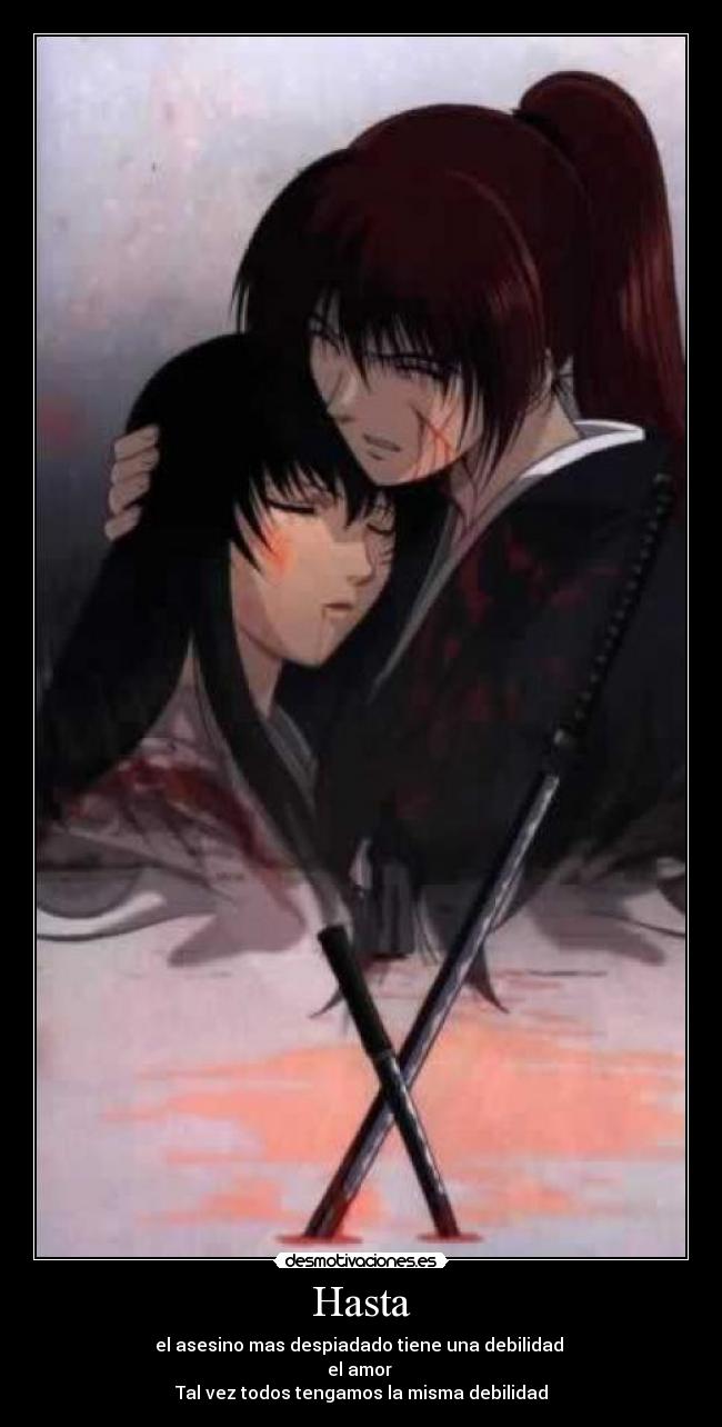 carteles kenshin tomoe desmotivaciones