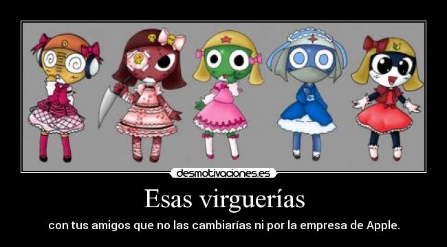 carteles ewe anime keroro tamama giroro kururu dororo amigos blablabla desmotivaciones