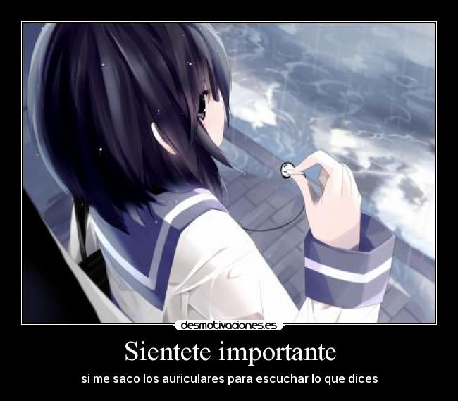 Sientete importante - 