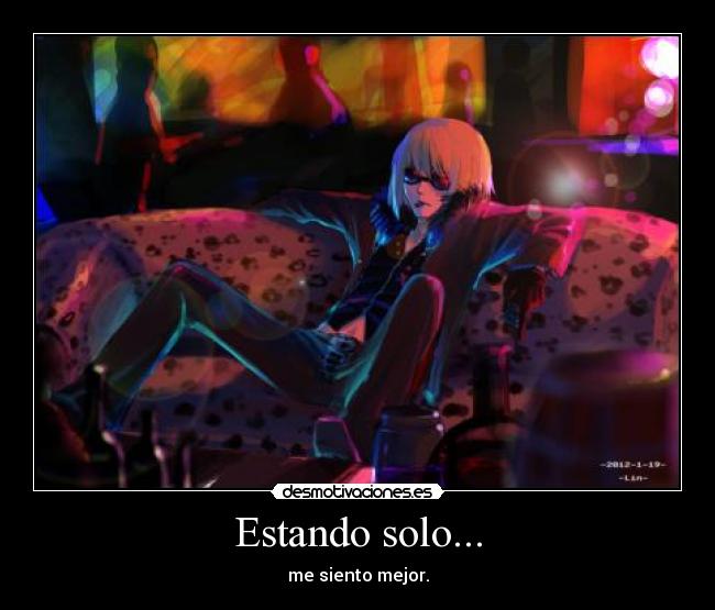 Estando solo... - 