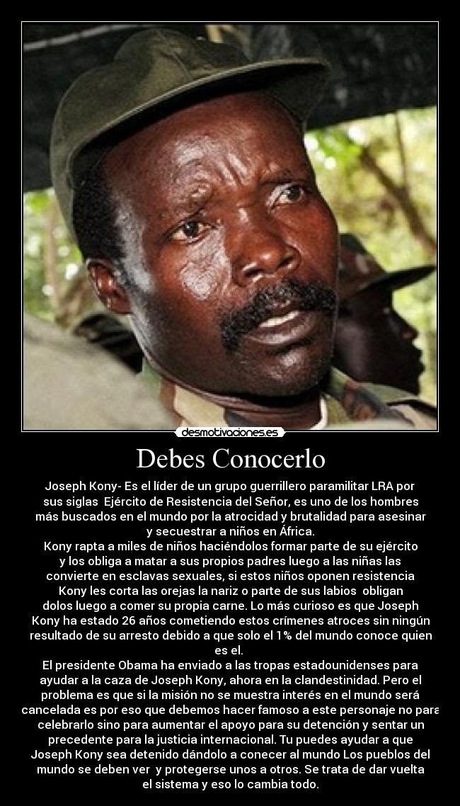 Debes Conocerlo -