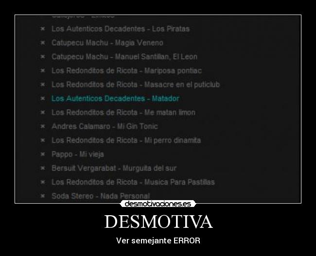 DESMOTIVA - 
