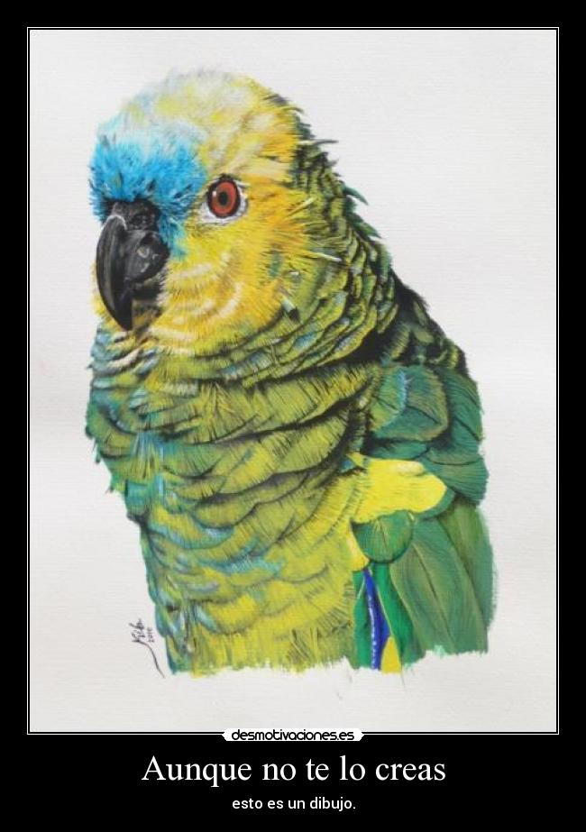 Aunque no te lo creas - esto es un dibujo.